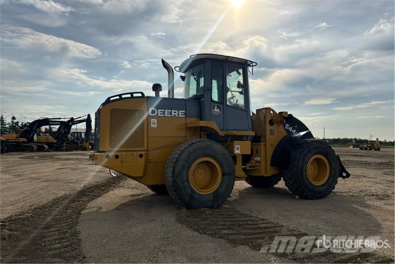 John Deere 544 K Wheel Loader Naudoti ratiniai krautuvai