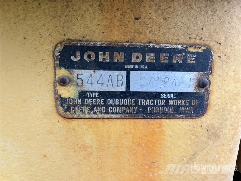 John Deere 544B Wheel loaders