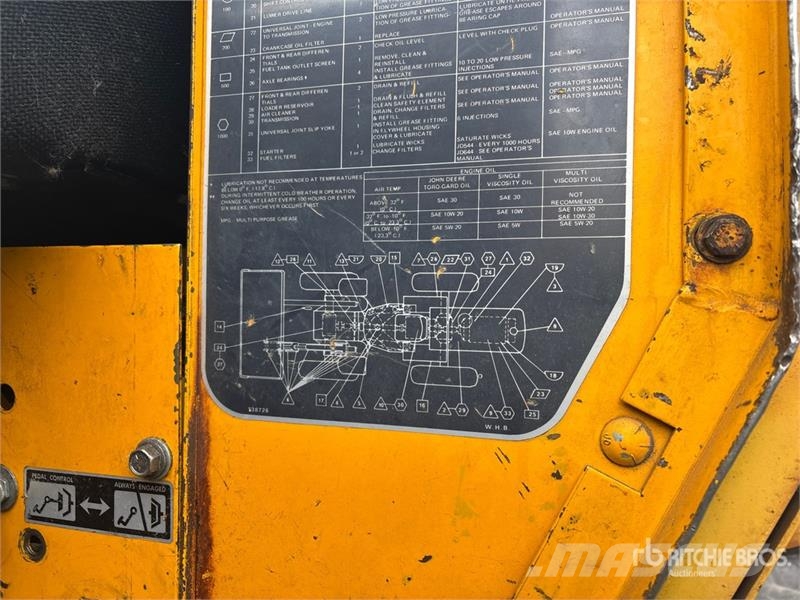 John Deere 544B Wheel loaders