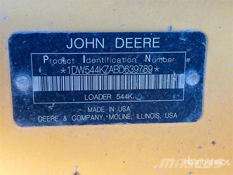 John Deere 544K Wheel Loader Utovarivači na kotačima