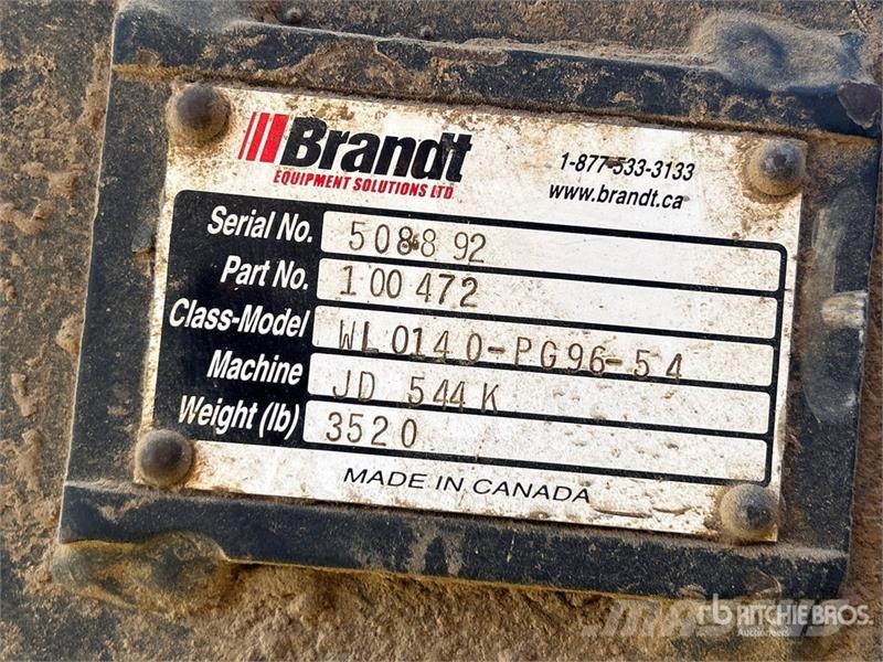 John Deere 544K Wheel Loader Utovarivači na kotačima