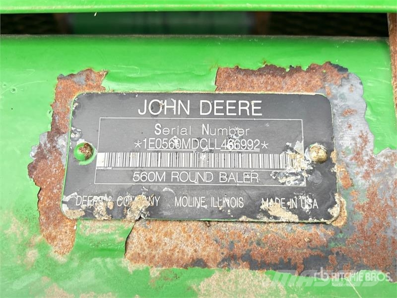 John Deere 560M Round Baler Körbálázók