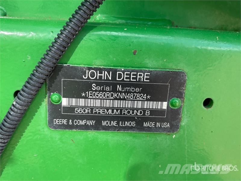 John Deere 560R Round Baler Empacadoras circular