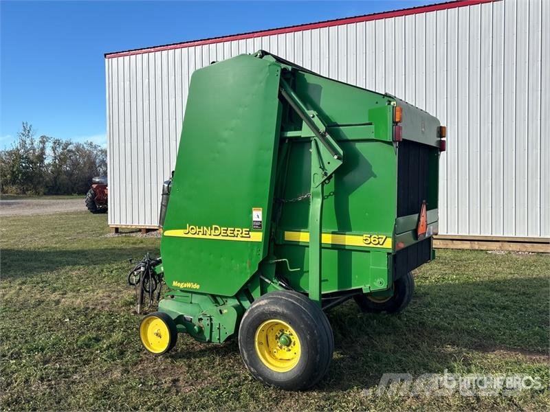 John Deere 567 محزمات مستديرة