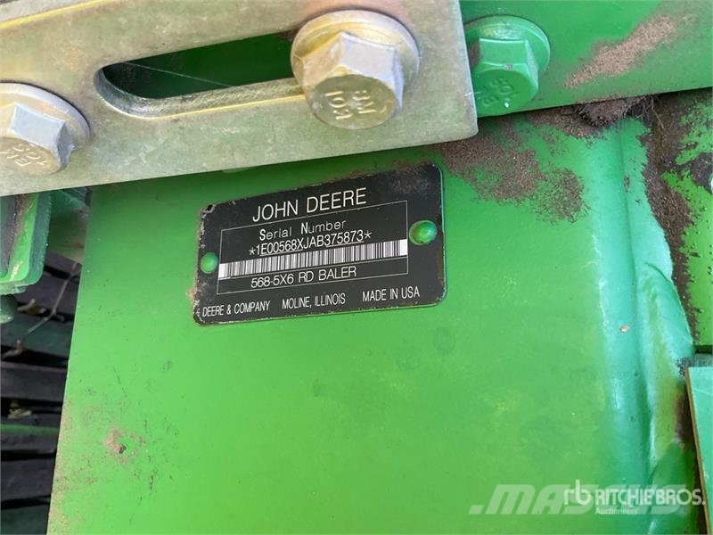John Deere 568 Prese/balirke za rolo bale
