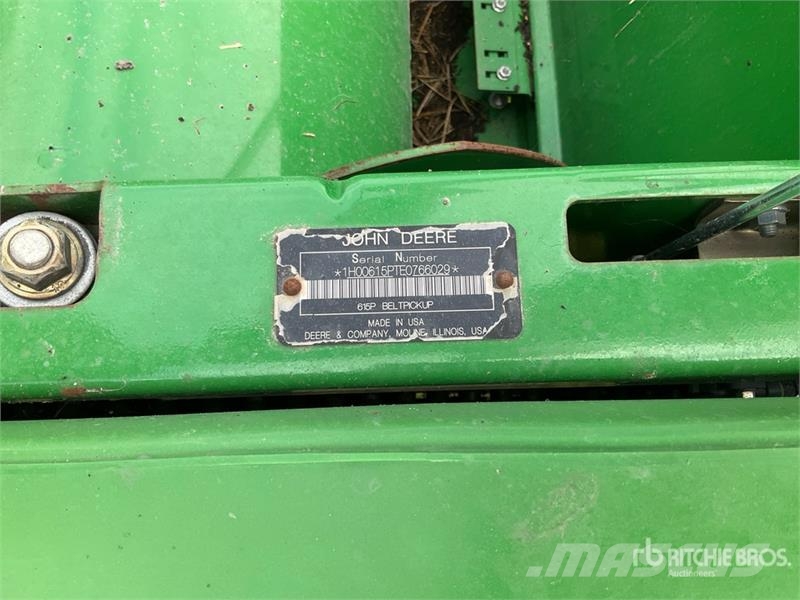 John Deere 615P 15 ft Combine Pickup Header Derliaus nuėmimo kombainų galvos