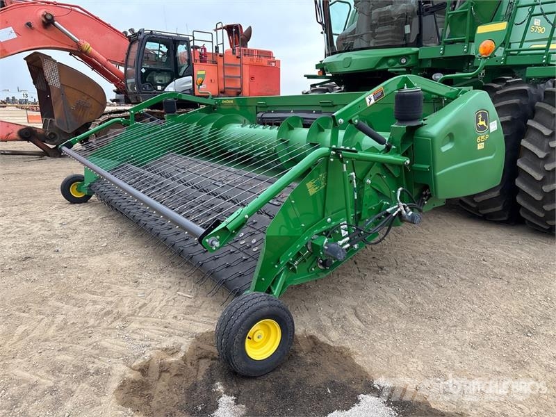 John Deere 615P 15 ft Draper Combine Pickup Header Cabezales de cosechadoras combinadas