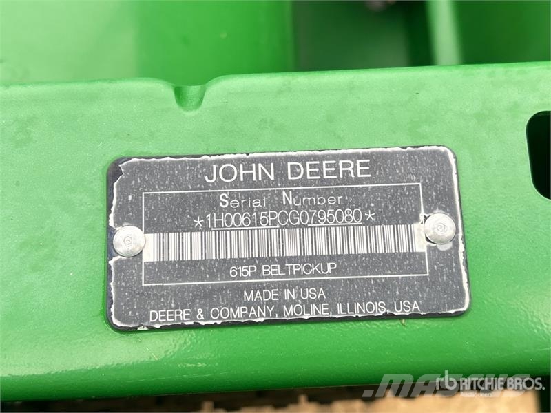 John Deere 615P 15 ft Draper Combine Pickup Header Glave hederi za kombajne