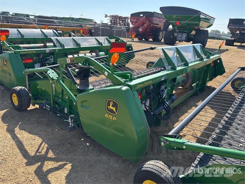 John Deere 615P 15 ft Combine Pickup Header Cabeçotes de colheitadeira