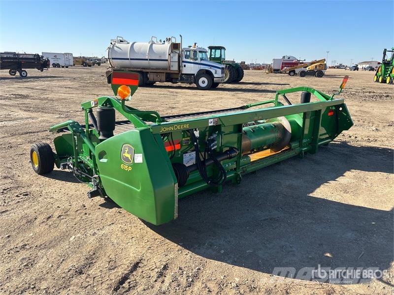 John Deere 615P 15 ft Combine Pickup Header رؤوس الحصادات الدراسات