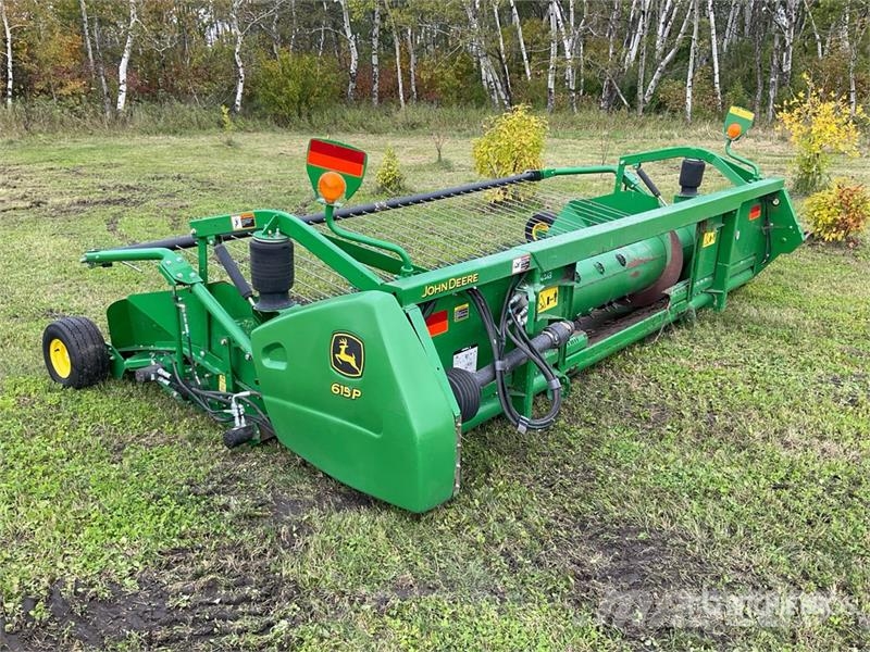 John Deere 615P 15 ft Combine Pickup Header Derliaus nuėmimo kombainų galvos