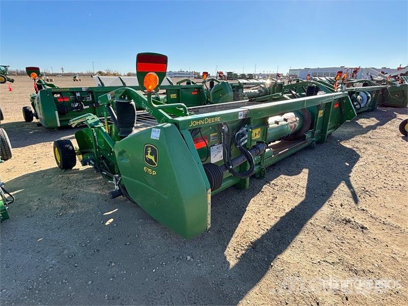 John Deere 615P 15 ft Belt Combine Pickup Header Testate per mietitrebbie