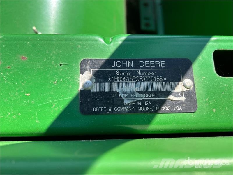 John Deere 615P 15 ft Combine Pickup Header 콤바인 헤드