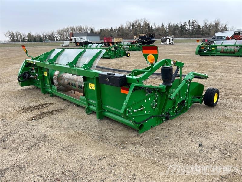 John Deere 615P 15 ft Draper Combine Pickup Header Glave hederi za kombajne