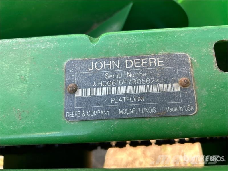 John Deere 615P 15 ft Combine Pickup Header Glave hederi za kombajne