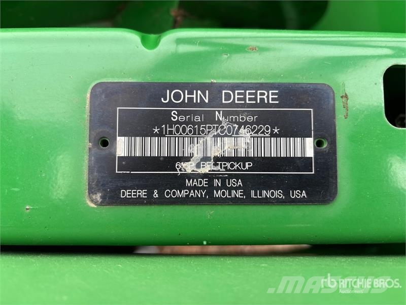 John Deere 615P 15 ft Combine Pickup Header Leikkuupöydät
