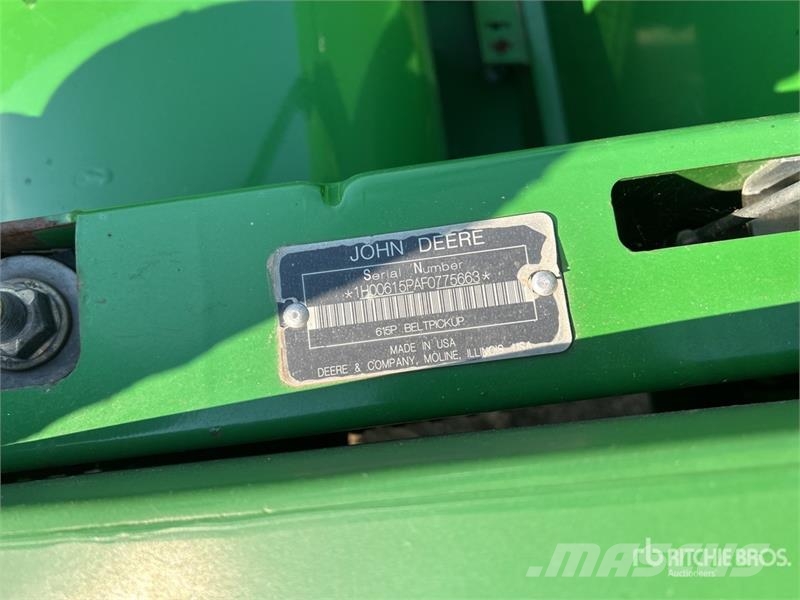 John Deere 615P 15 ft Combine Pickup Header Maaidorser aanbouwdelen