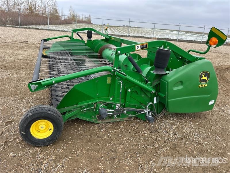 John Deere 615P 15 ft Combine Pickup Header Derliaus nuėmimo kombainų galvos