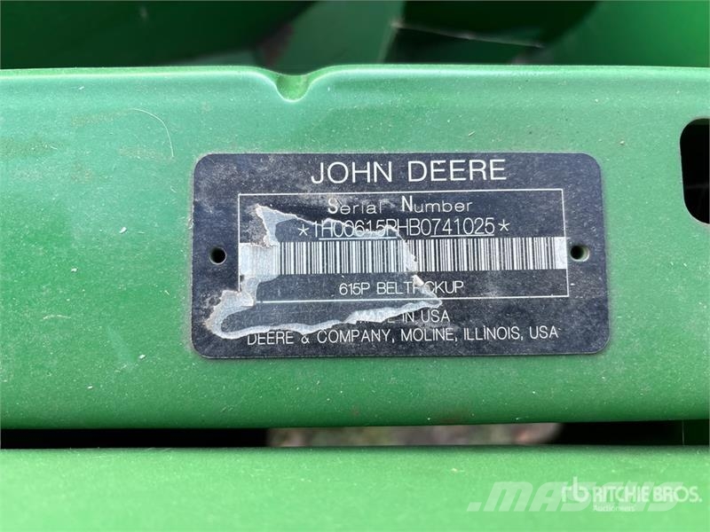 John Deere 615P 15 ft Combine Pickup Header Rezalne glave za kombajne