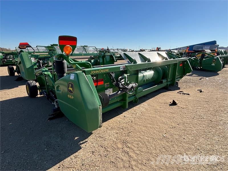 John Deere 615P 15 ft Belt Combine Pickup Header Testate per mietitrebbie