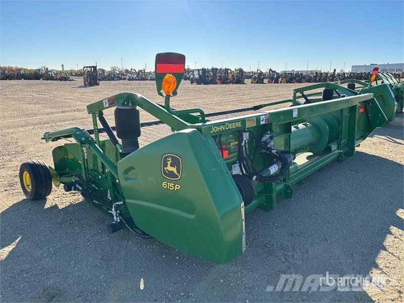 John Deere 615P 15 ft Combine Pickup Header Cabeçotes de colheitadeira