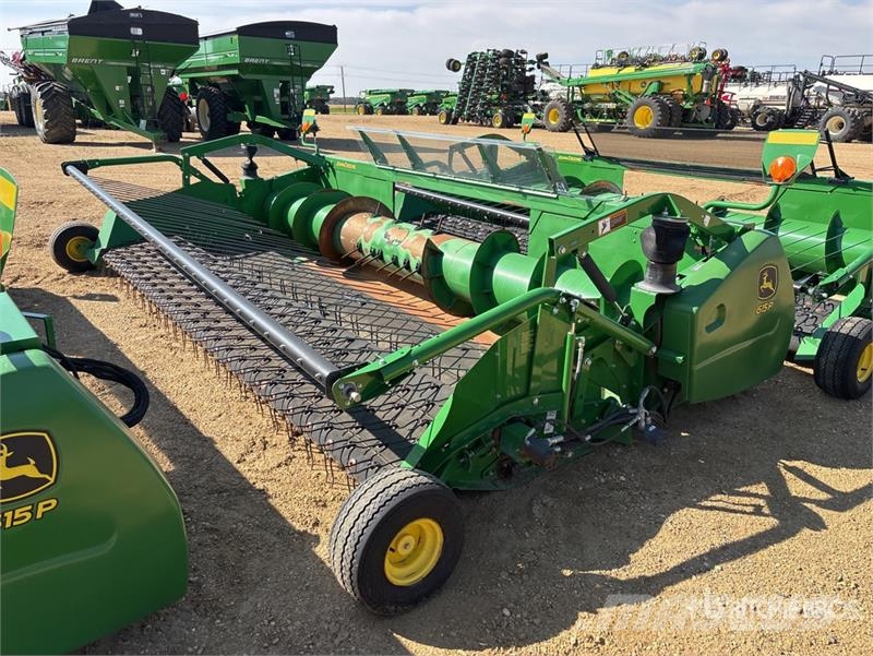 John Deere 615P 15 ft Combine Pickup Header Cabeçotes de colheitadeira