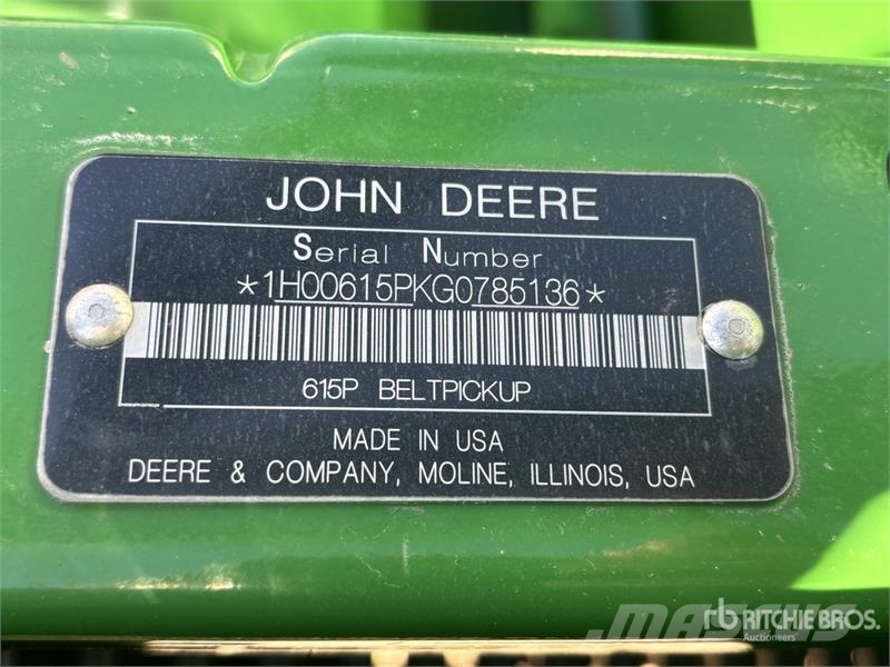 John Deere 615P 15 ft Combine Pickup Header Glave hederi za kombajne