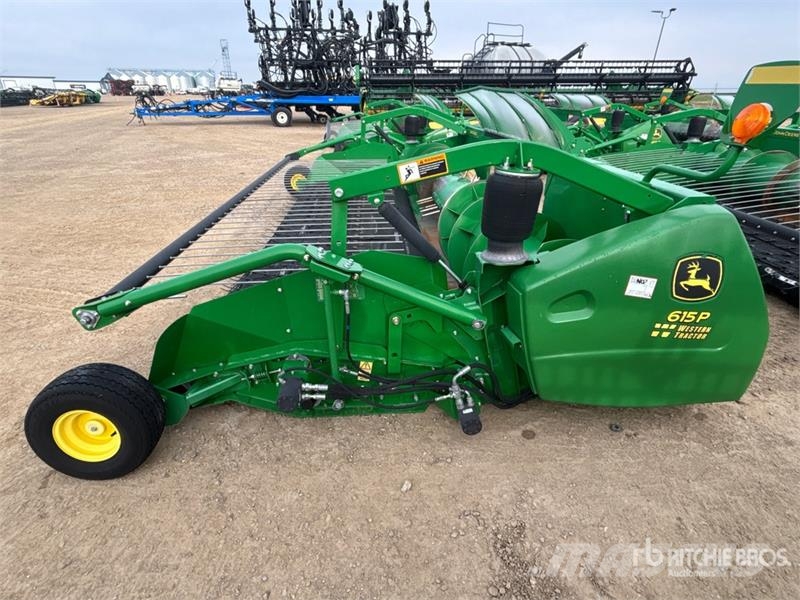 John Deere 615P 15 ft Draper Combine Pickup Header Glave hederi za kombajne