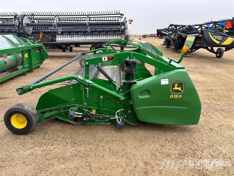 John Deere 615P 15 ft Combine Pickup Header رؤوس الحصادات الدراسات