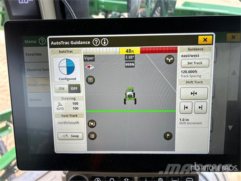John Deere 616R 120 ft 4x4 High Clearance Self-Propelled Spra Pulverizadores autopropulsados