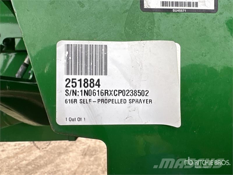 John Deere 616R 120 ft 4x4 High Clearance Self-Propelled Spra Zelfrijdende spuitmachines