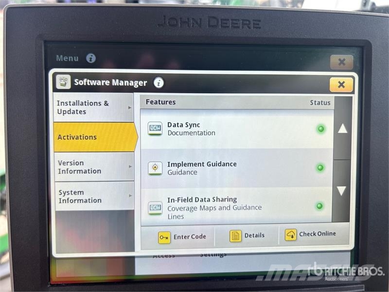 John Deere 616R 133 ft 4x4 High Clearance Self-Propelled Spra Self-propelled sprayers