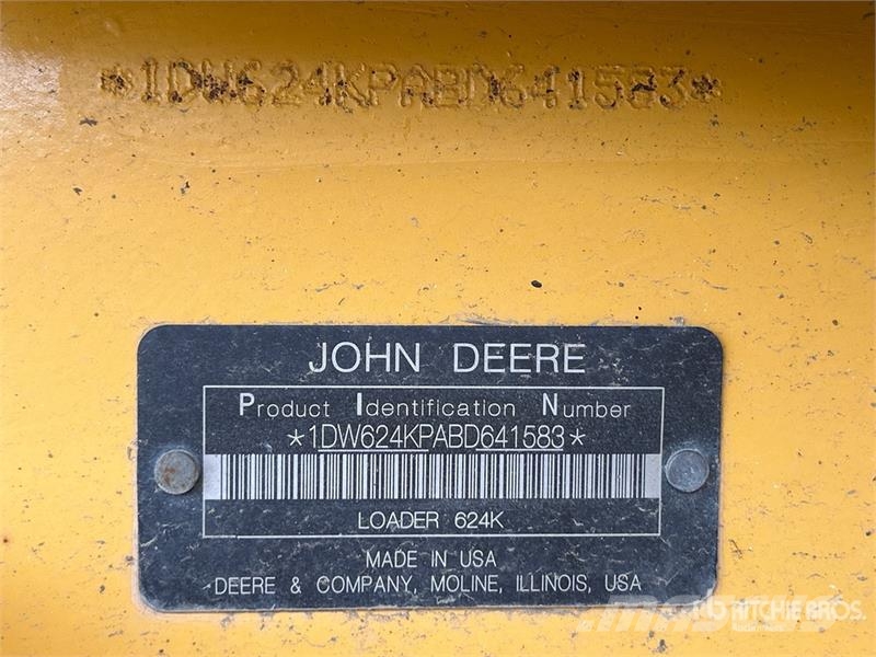 John Deere 624 K Wheel Loader Cargadoras sobre ruedas