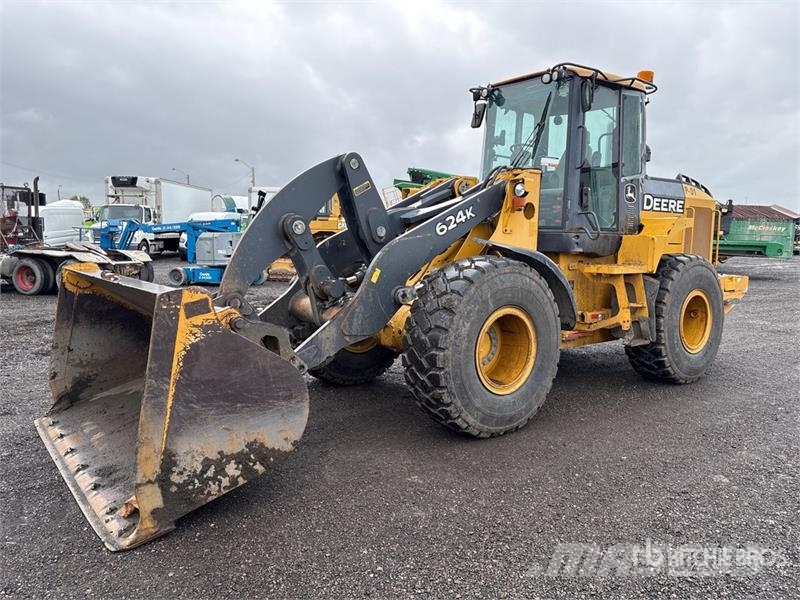 John Deere 624 K Wheel Loader Chargeuse sur pneus