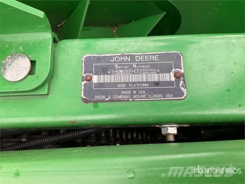 John Deere 635F Skärbord