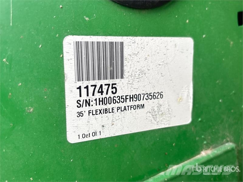 John Deere 635F Cabezales de cosechadoras combinadas