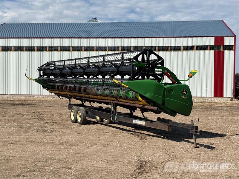 John Deere 635F رؤوس الحصادات الدراسات