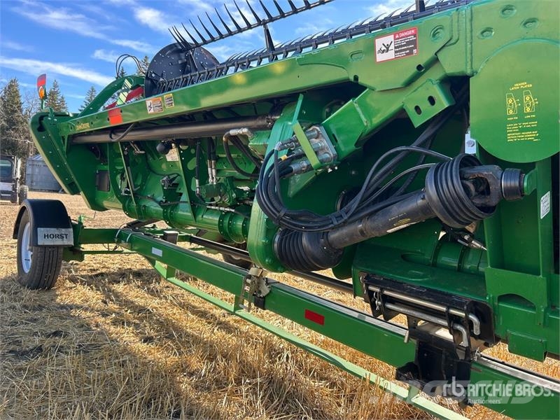 John Deere 635FD Derliaus nuėmimo kombainų galvos