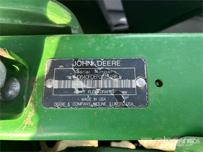 John Deere 640FD Cabezales de cosechadoras combinadas