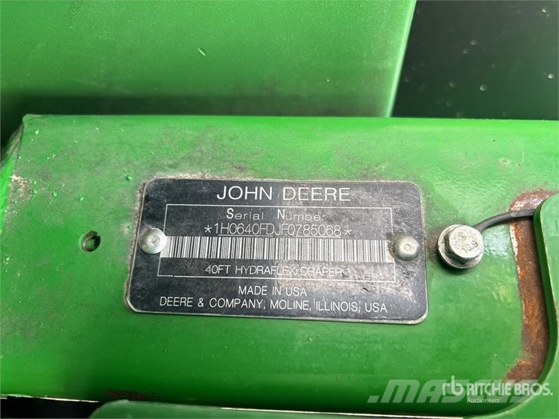 John Deere 640FD رؤوس الحصادات الدراسات