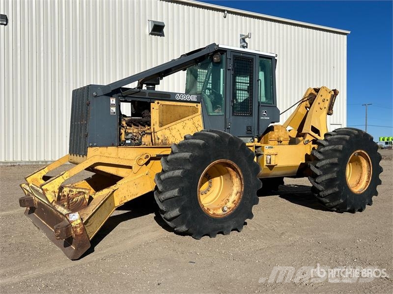 John Deere 640G III 4x4 Line Skidder Трельовочні трактора