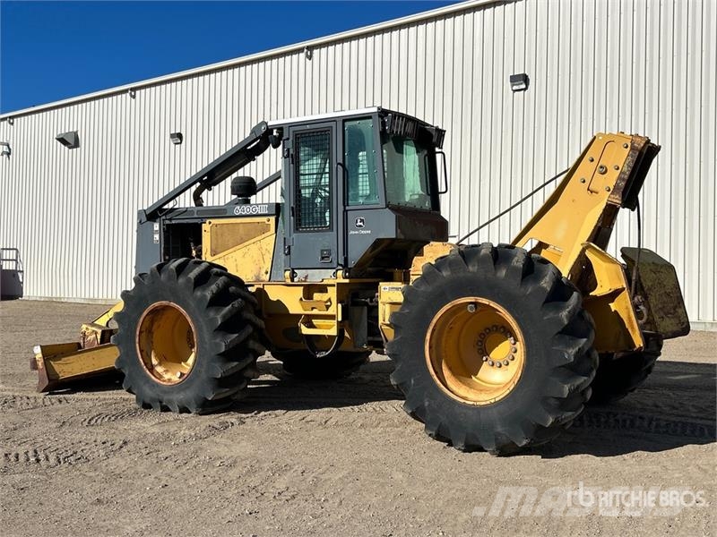 John Deere 640G III 4x4 Line Skidder Трельовочні трактора