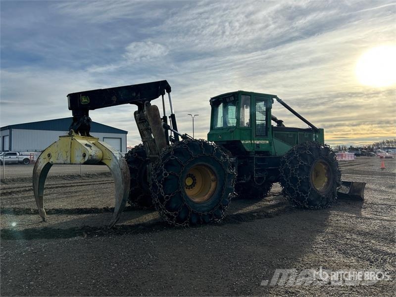 John Deere 648G3 4x4 Skidder ساحبات الأشجار