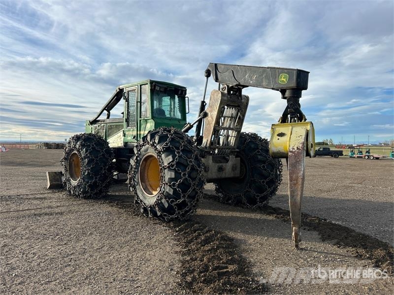 John Deere 648G3 4x4 Skidder ساحبات الأشجار