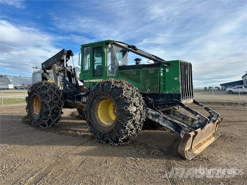 John Deere 648G3 4x4 Skidder ساحبات الأشجار