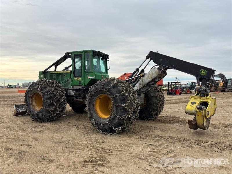 John Deere 648H 4x4 Skidder Трельовочні трактора
