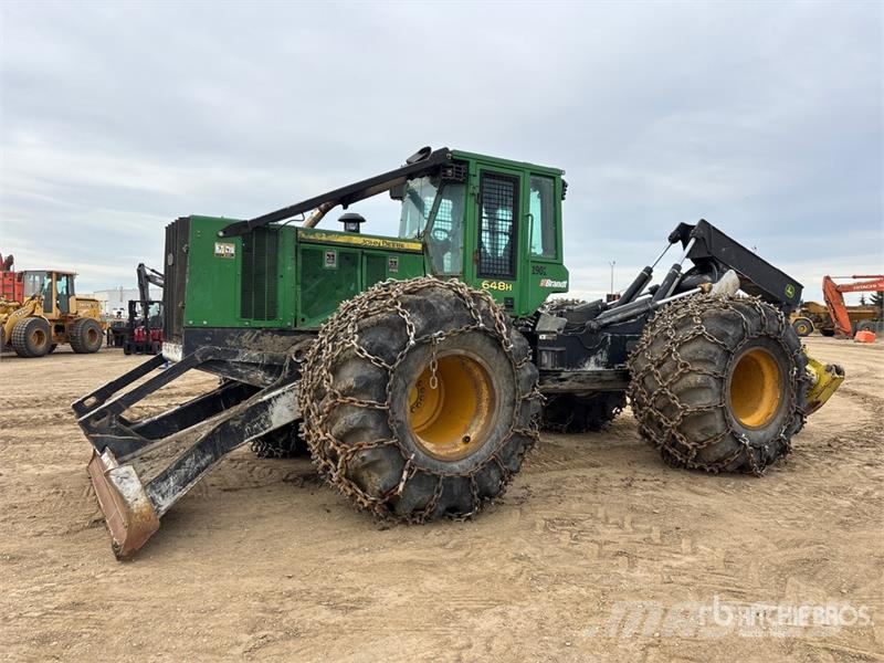 John Deere 648H 4x4 Skidder Трельовочні трактора