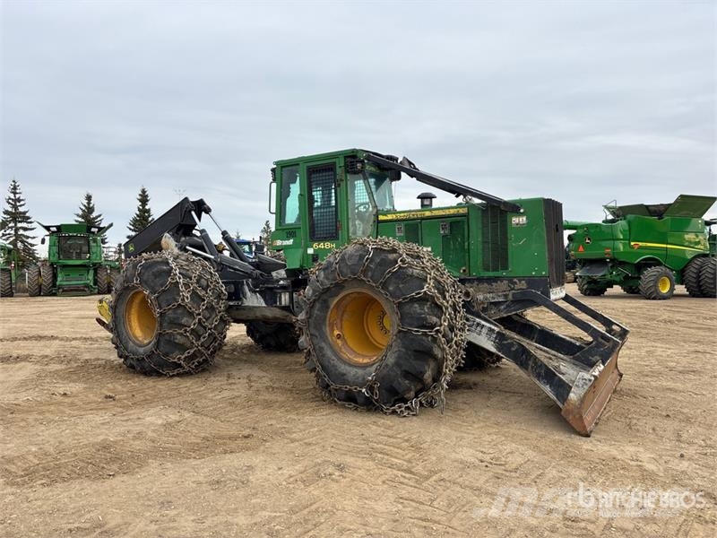 John Deere 648H 4x4 Skidder Трельовочні трактора