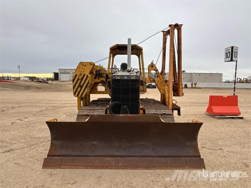 John Deere 650H LGP Combination Pipelayer w/ Midwestern M520 Rohrverlegeraupen