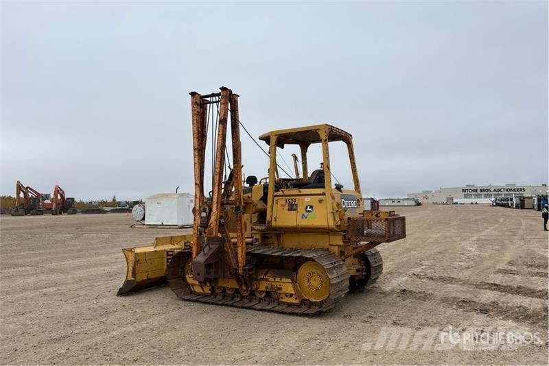 John Deere 650H LGP Combination Pipelayer w/ Midwestern M520 Rohrverlegeraupen